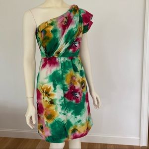 MM Couture / Miss Me Couture - One Shoulder Floral Dress